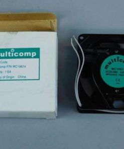 *Lot of 4* Multicomp MC19674 92x92mm Fan 220-240VAC