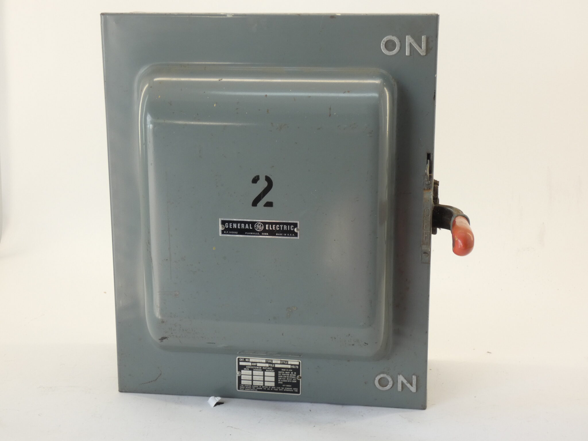 General Electric TC35364 Double Throw Safety Switch 200A 3P 3PH 600VAC