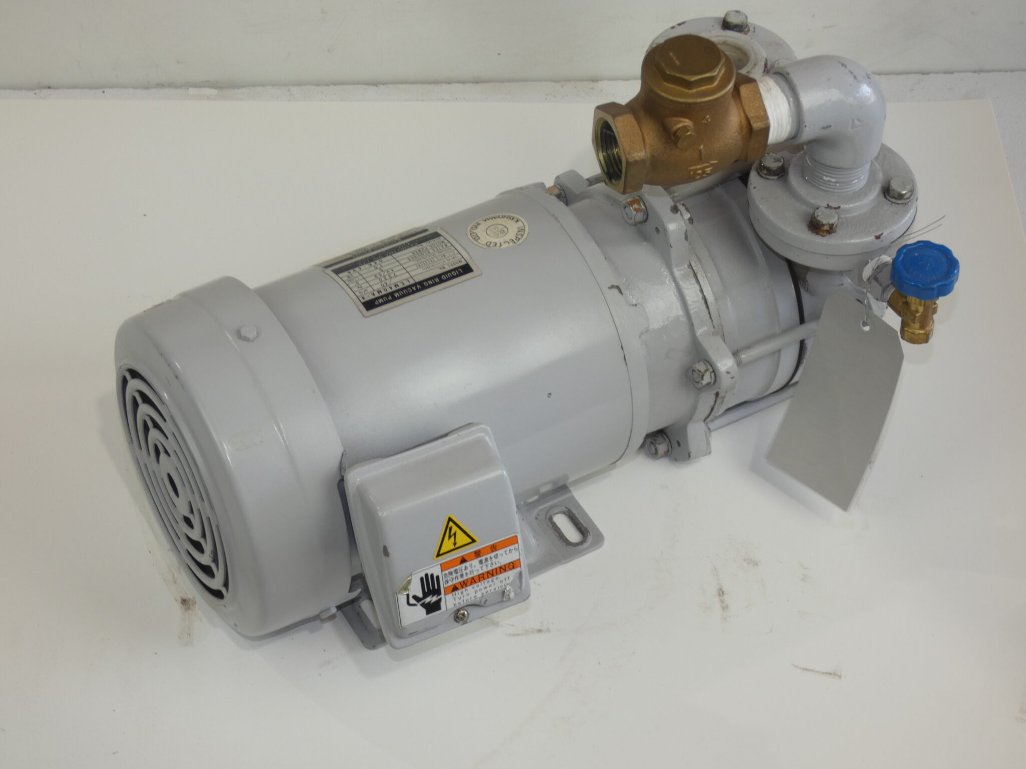 Kashiyama LEM 40MA-4 Liquid Ring Vacuum Pump w/ 1.5 kW Motor