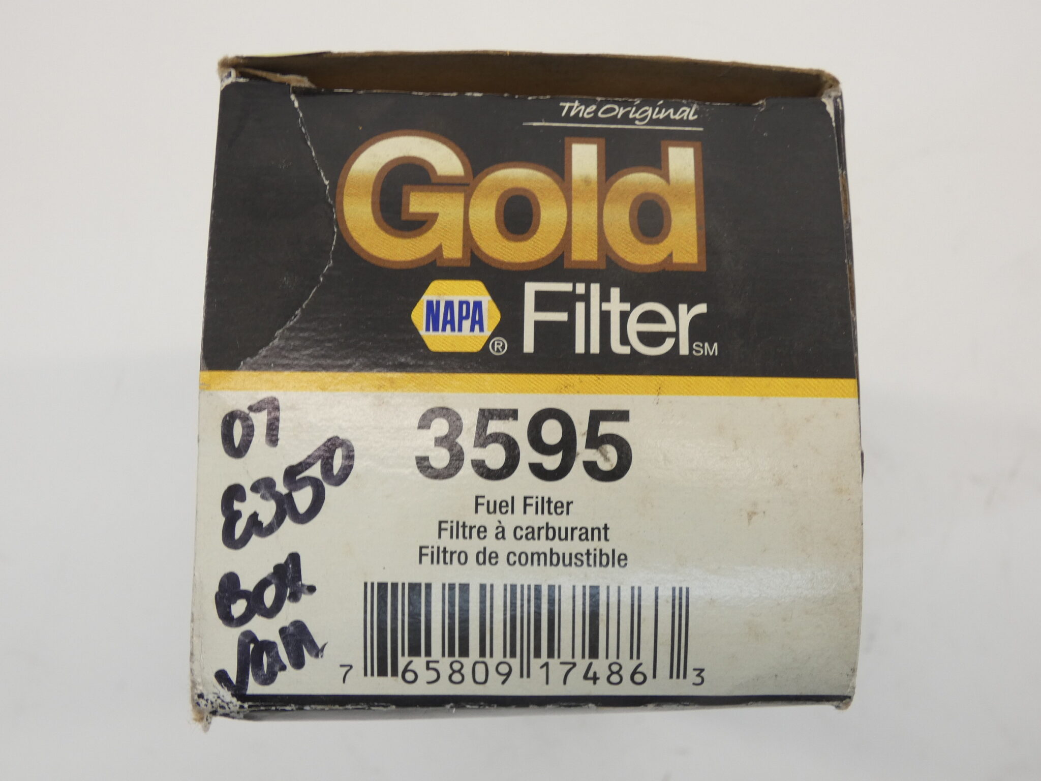 NAPA 3595 Fuel Filter, NAPA Gold Filter – GPM Surplus