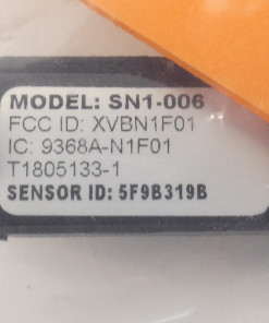 Alternative view of Echlin NAPA 92-1074C Tire Pressure Sensor SN1-006 921074C