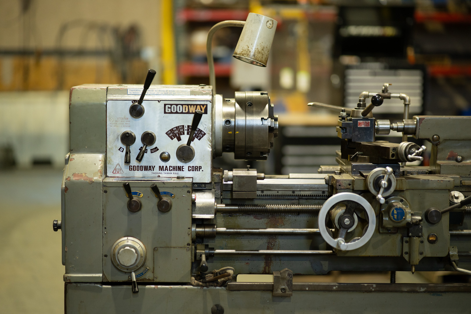 Goodway GW-1440 Engine Lathe 6' Bed - Image 11