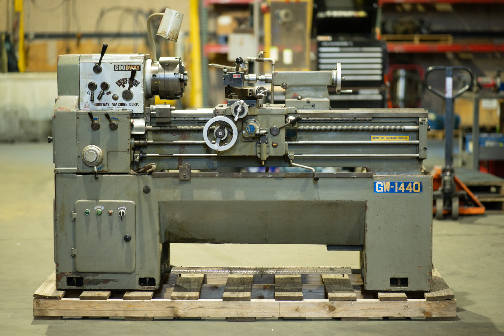 Goodway GW-1440 Engine Lathe 6' Bed