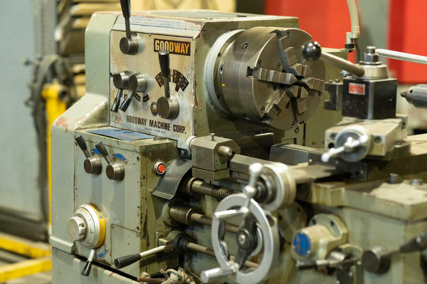 Goodway GW-1440 Engine Lathe 6' Bed - Image 10