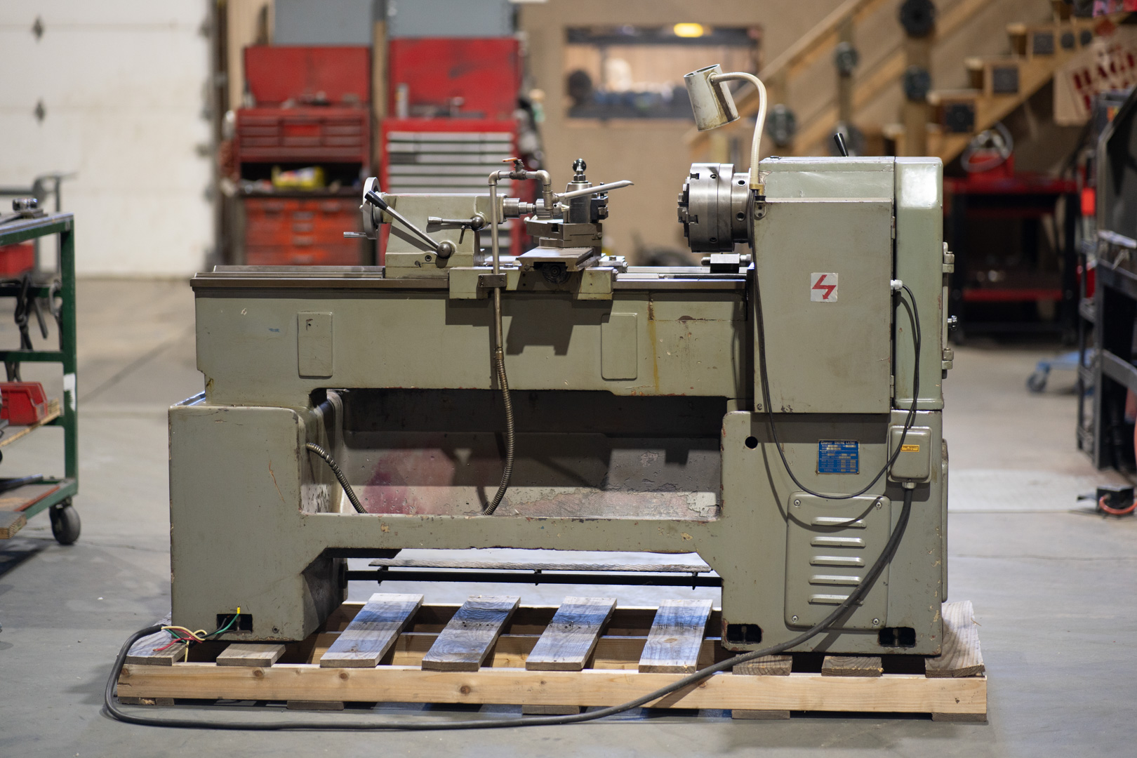 Goodway GW-1440 Engine Lathe 6' Bed - Image 2