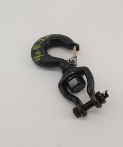 Alternative view of Crosby Swivel Hoist Eye Hook w/ Latch Black