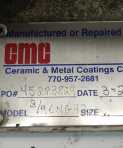 Alternative view of CMC 1"x3/4" Centrifugal Stainless Steel Pump W/ Gearbox Rebuilt
