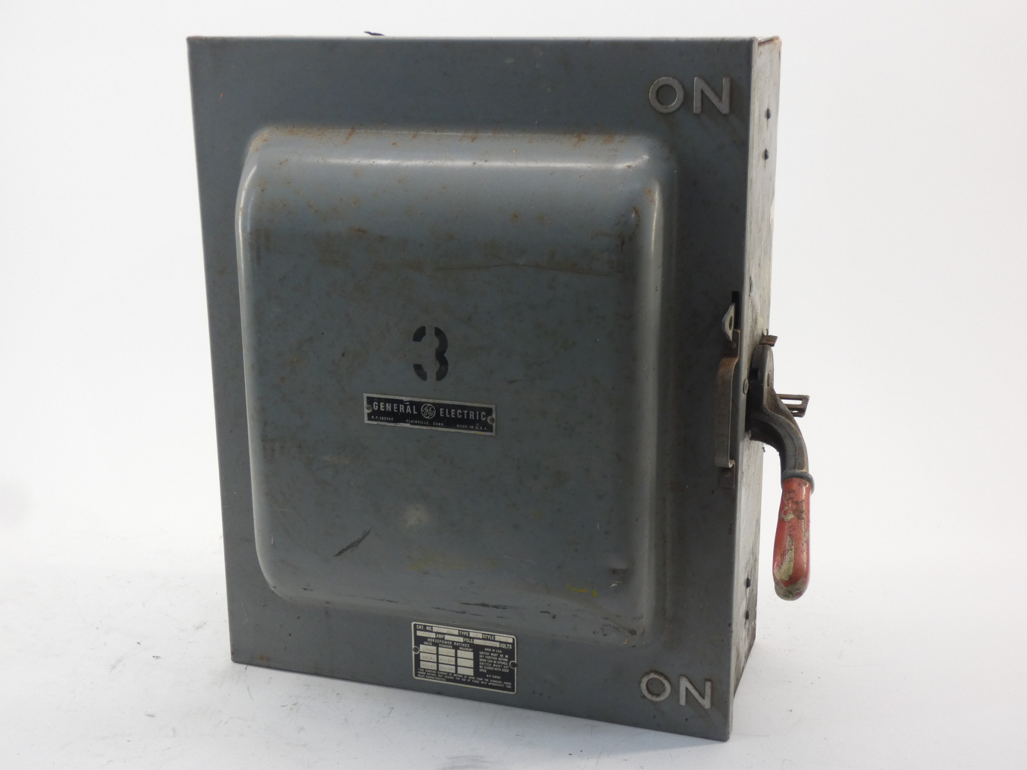 General Electric TC35364 Safety Switch 200A 3P 600VAC Type HD Style A