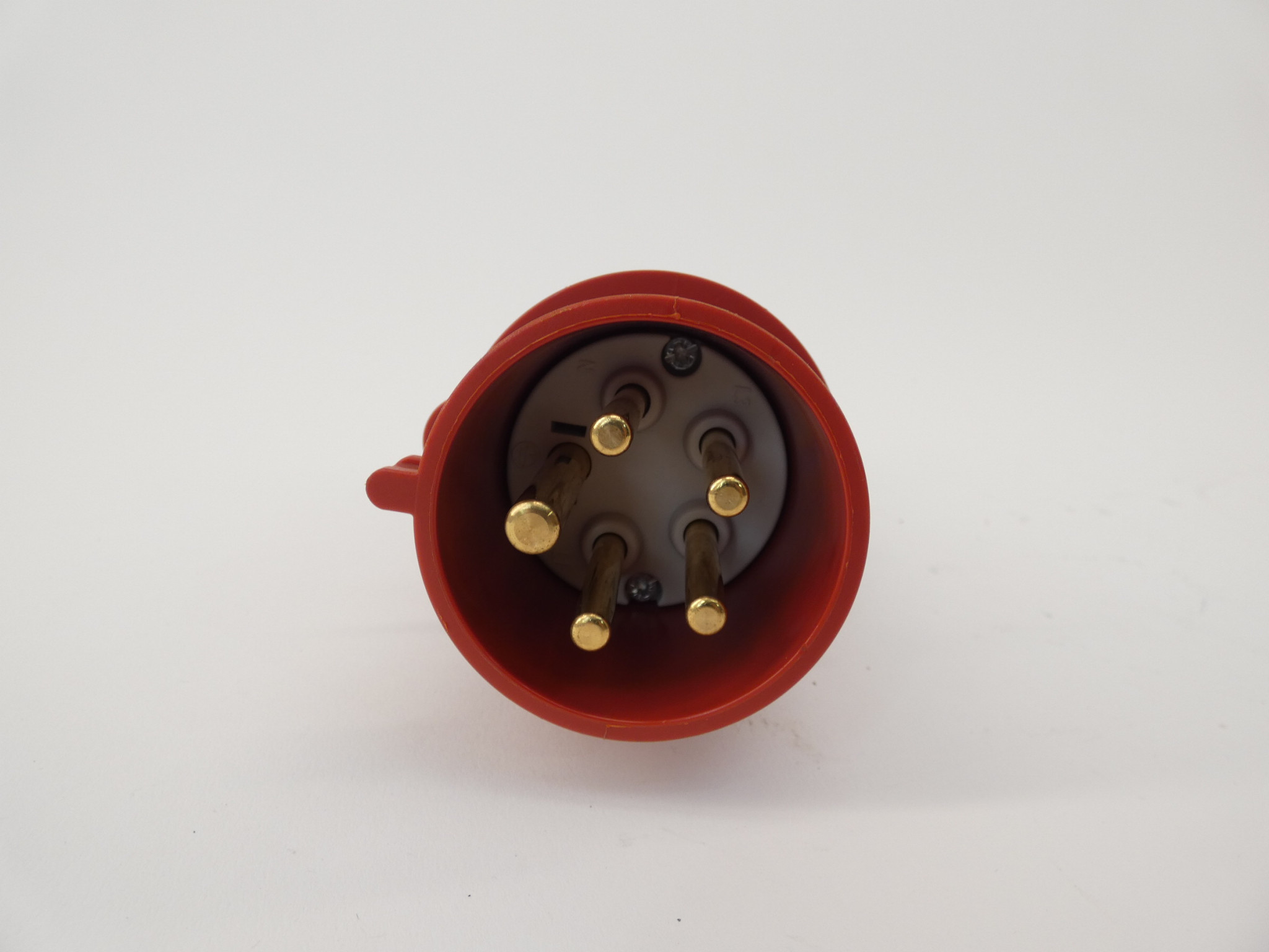 Mennekes IP44 Typ 4 Red Power Lock Connector Plug 32A 200 240 346 415V ...