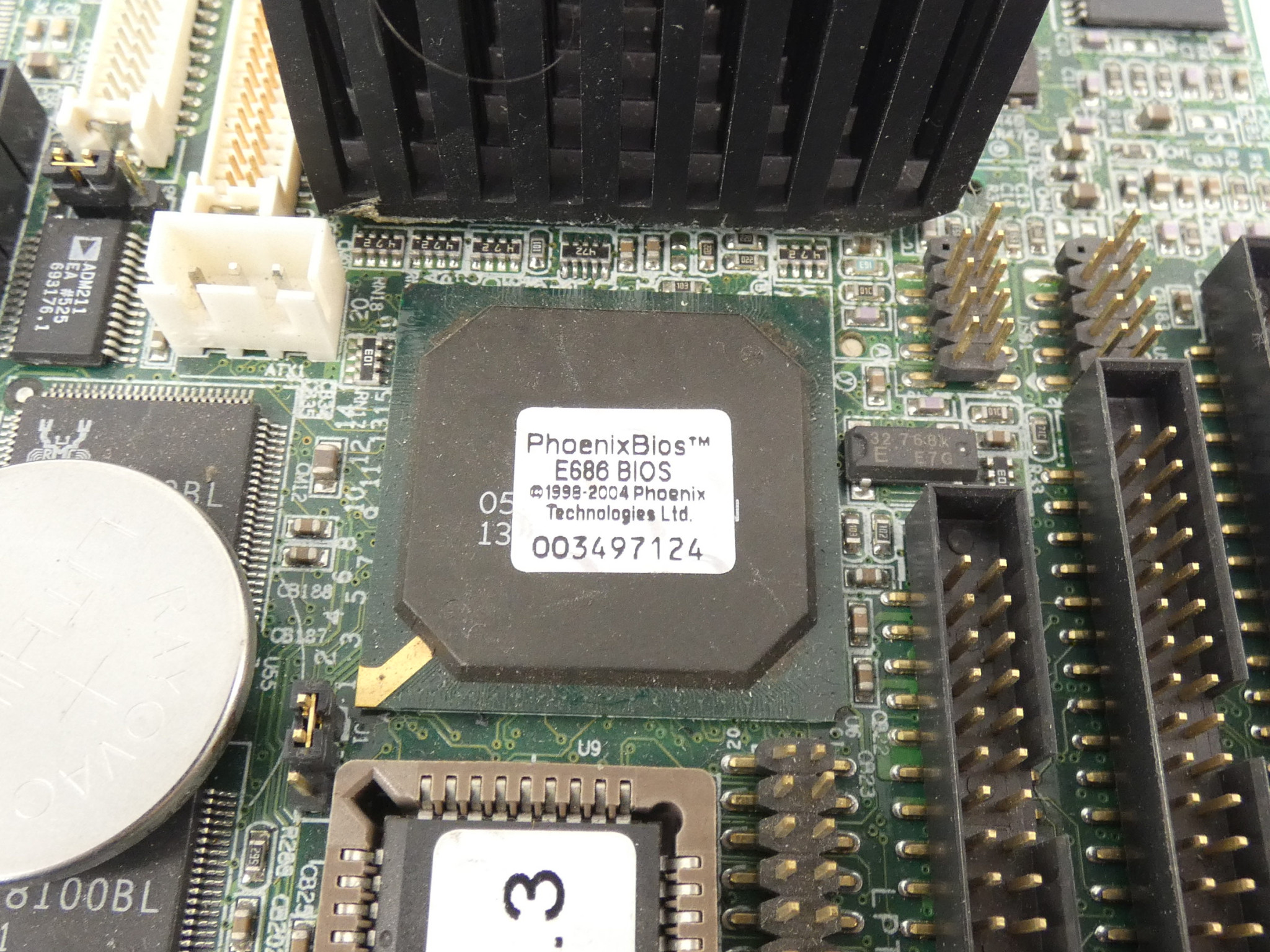 Phoenix Technologies E686 BIOS Process Control Board Compact Flash