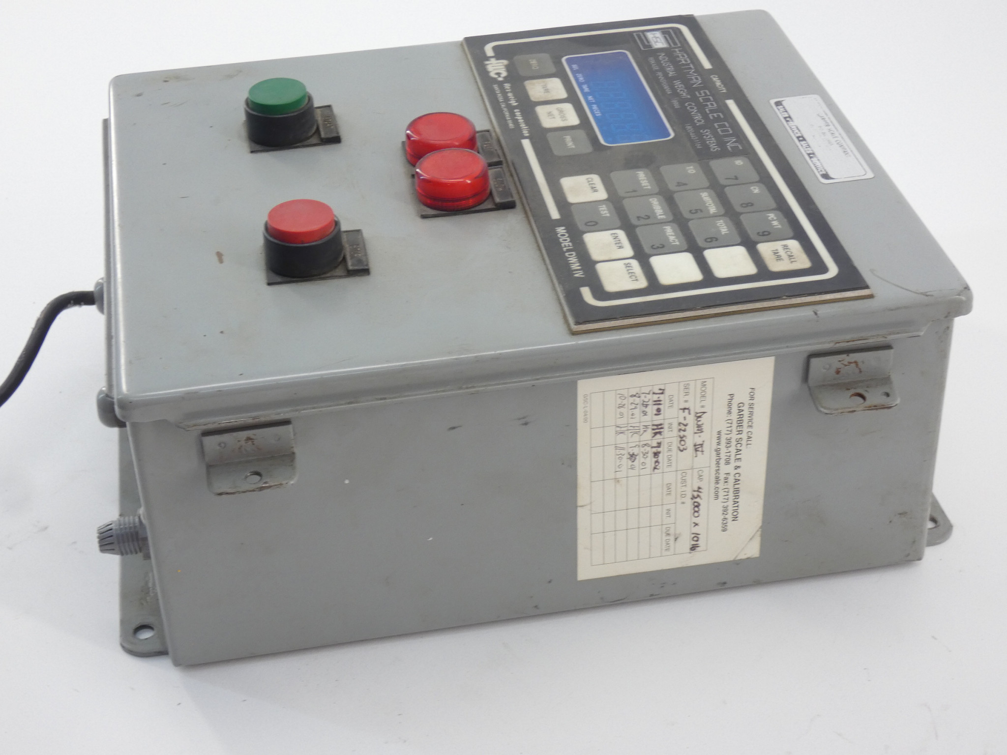 *Parts Only* Flex Weigh DWM-IV Digital Weight Meter NO POWER Indicator Scale Control - Image 2