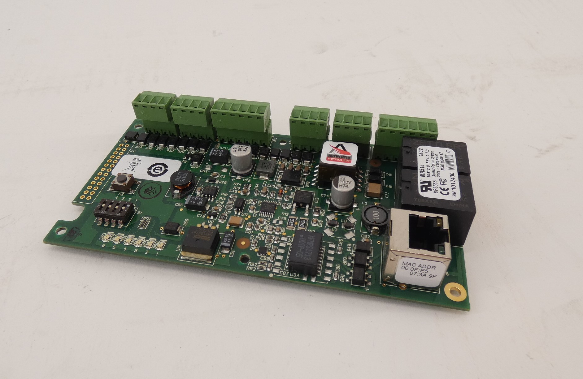 Authentic Mercury MR51e Access Control System Unit Interface Panel