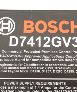 Alternative view of Bosch D7412GV3 Commercial Protected-Premises Control Panel