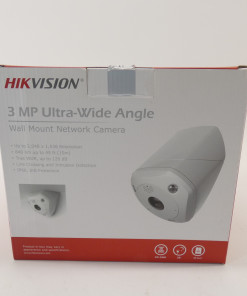 DS-2CD6W32FWD-IVS 3MP Ultra-Wide Angle Wall Mount Network Camera