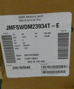 Alternative view of 20HP Reliance Baldor JMFSWDM23934T-E Stainless Steel SuperE Washdown Duty Motor 1765RPM 3PH