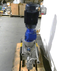 Alternative view of Binks 104018 Electric Smart Pump 1" Port Sizes W/ 1HP Marathon Motor 3PH 1765RPM 1" Sanitary Relief Valve Included