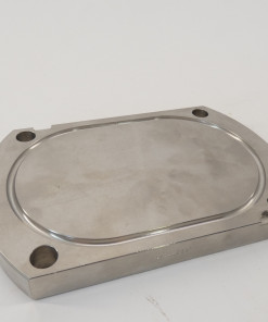 Alternative view of JP2677-A1 Stainless Steel Cover Plate W/ Hardware 7 1/2" L 4 3/4
