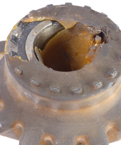 Alternative view of Bevel Gear Helical Motor Gear 15 Teeth 48MM Bore