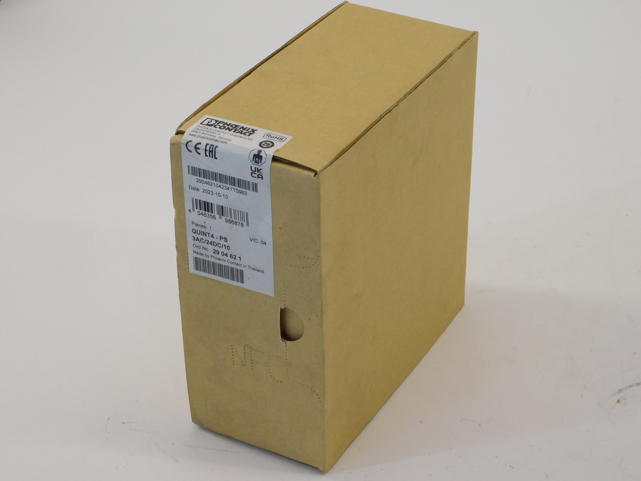 Phoenix Contact 2904621 QUINT4-PS 3AC/24DC/10 Power Supply