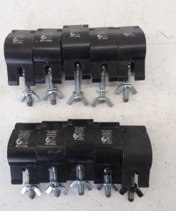 *Lot of 10* Doughty T58601 Half-Coupler WLL500KG Black Clamp 48-51mm