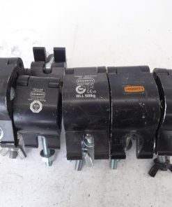 Alternative view of *Lot of 10* Doughty TUV Double Black Half Coupler Clamp WLL500KG