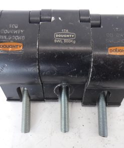Alternative view of *Lot of 15* TUV Doughty SWL500KG Black Half Coupler Clamp