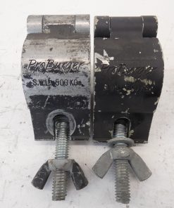 Alternative view of *Lot of 4* Proburger Half Couplers Clamp SWL500WG