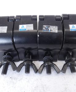 *Lot of 4* TUV Rheinland SWL500KG Black Half-Coupler Clamp Eye Nut