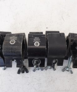 *Lot of 5* Doughty Proburger TUV Double Half Coupler Clamp