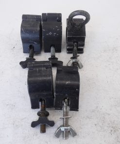 *Lot of 5* Light Source Black Half Mega-Coupler 1100LBS