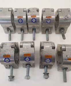 *Lot of 9* Doughty SWL750KG Half Coupler Clamp