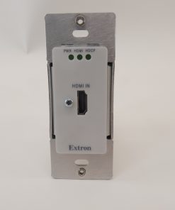 Alternative view of Extron 60-1611-13 XTP T HWP 101 4K HDMI Transmitter Wallplate