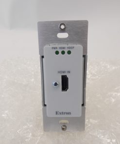 Alternative view of Extron 60-1611-13 XTP T HWP 101 4K White 4K HDMI Transmitter Wallplate