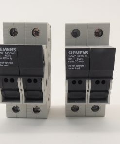 *Lot of 2* Siemens 3NW7 5230HG Fuse Holder 30A 600V Class CC