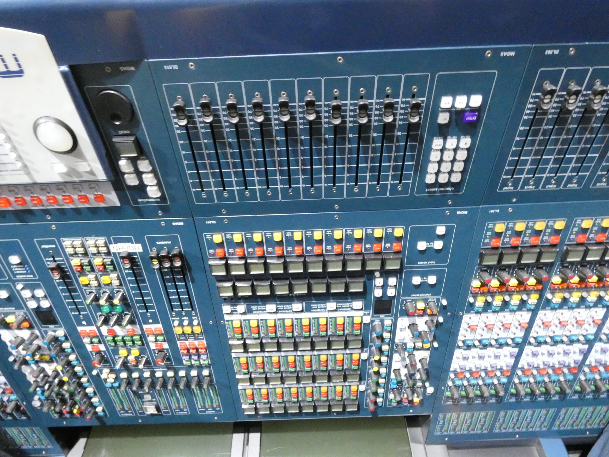 Midas Pro X Digital Mixing Console Control Surface Contact for
