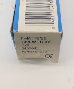 Alternative view of Osram Halogen Photo Optic Lamp 64578/F 54535 1000W 120V