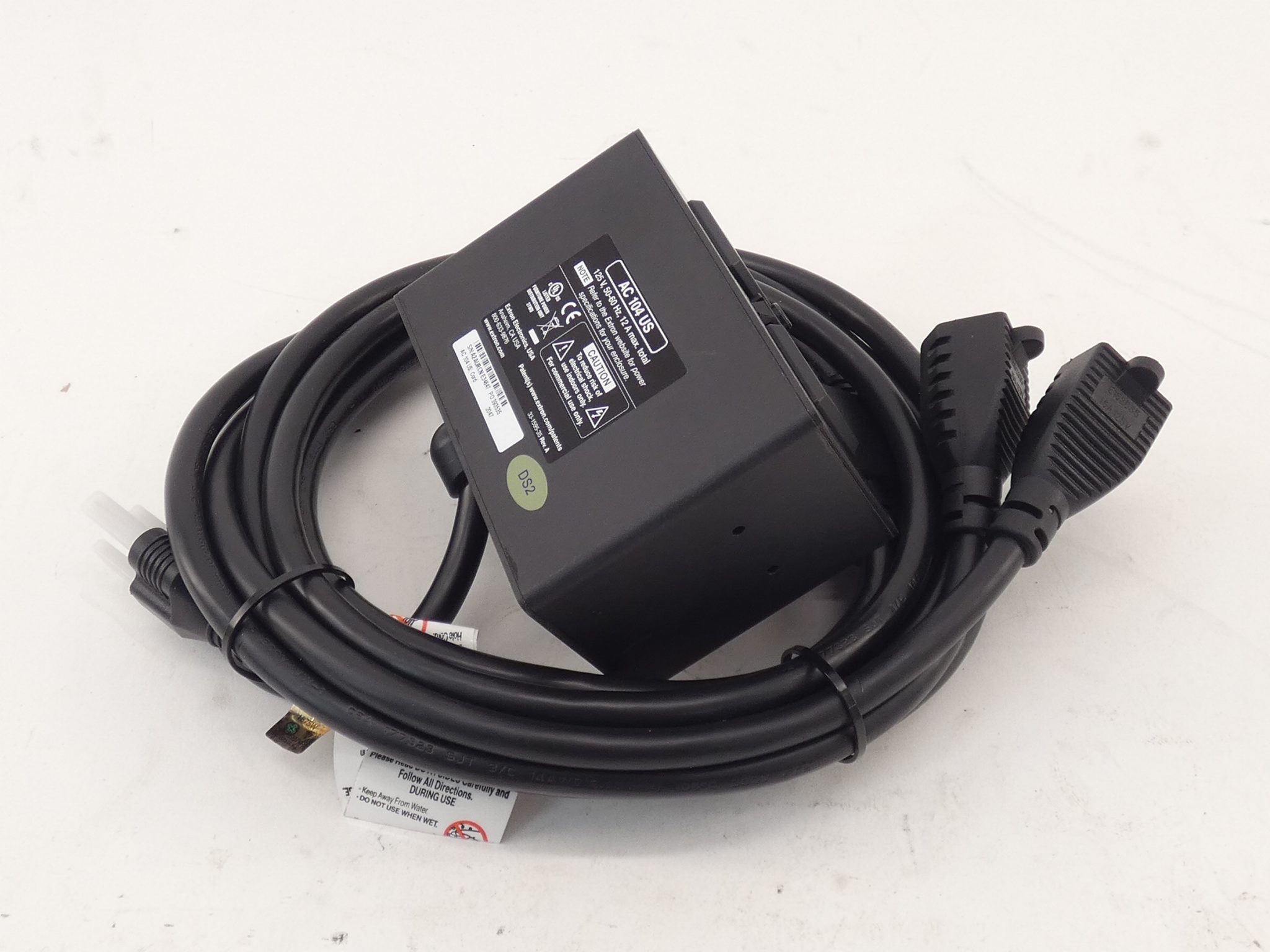 Extron 60-1889-01 AC 104 Cord Power Module 125V Cable Cubby 12A – GPM ...