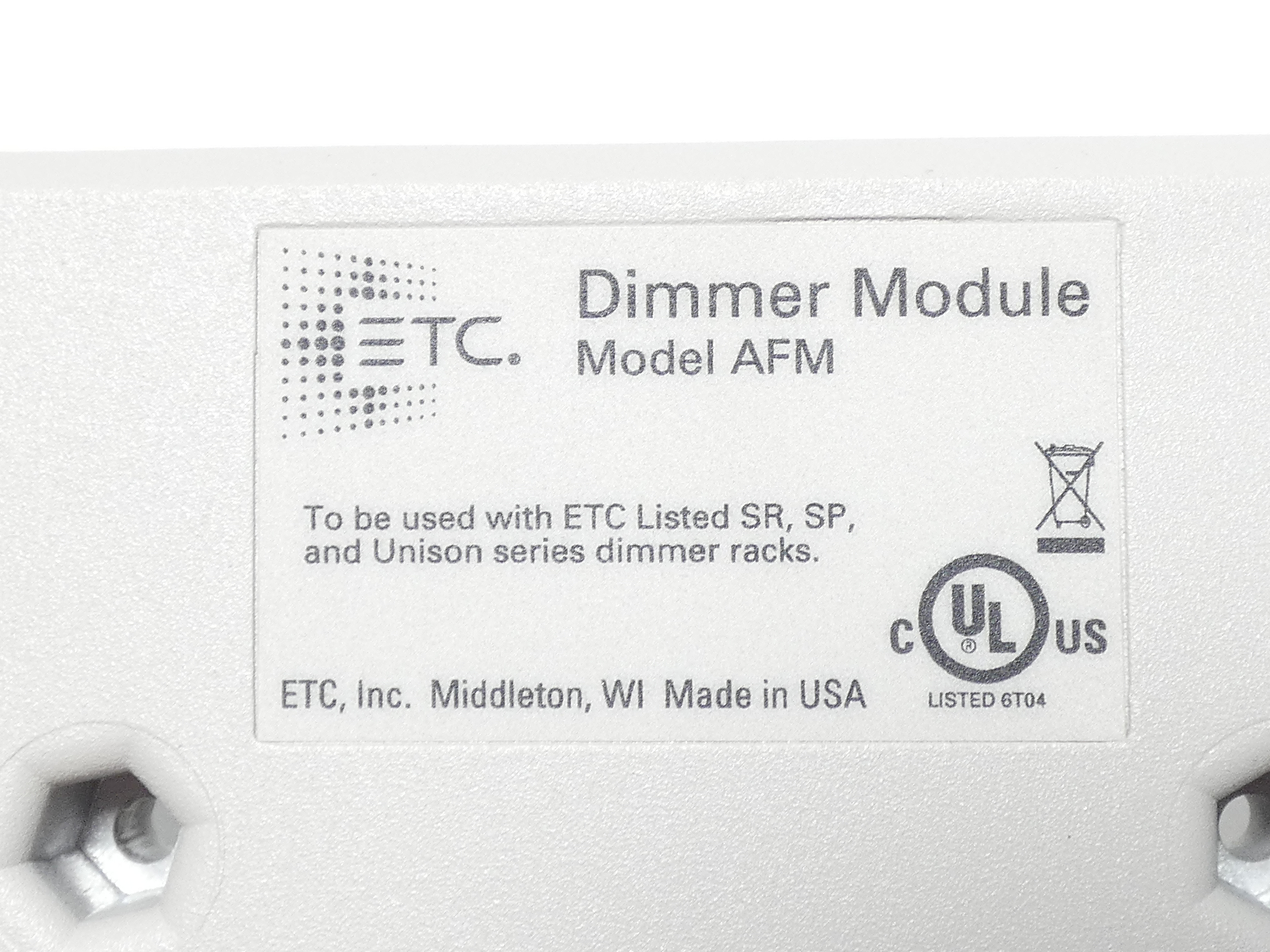 ETC AFM Air-Flow Dimmer Module Electronic Theatre Controls – GPM Surplus