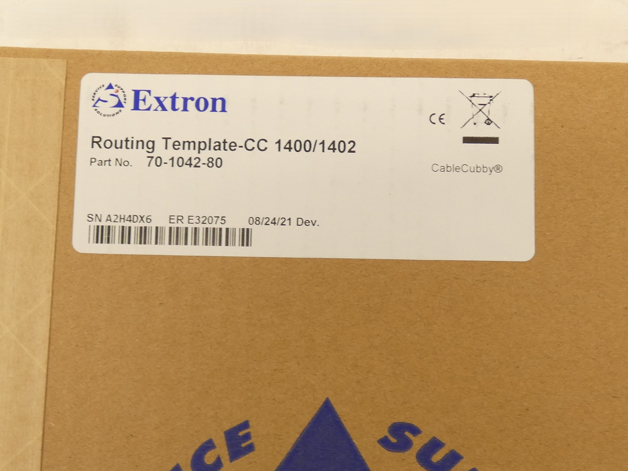 Extron 70-1042-80 1400/1402 CC Routing Template – GPM Surplus