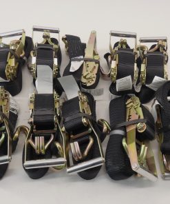 *Lot of 10* US Cargo Control 5012WH-BLK 2" x 12" Black Ratchet Strap W/ Wire