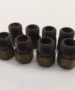 *Lot of 8* Threaded 9/16"Sight Glass 1/2" NPT