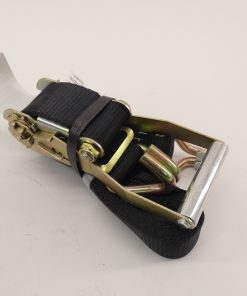 Alternative view of *Lot of 9* US Cargo Control 5012WH-BLK 2" x 12" Black Ratchet Strap W/ Wire