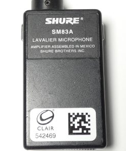 Alternative view of Shure SM83A Wired Lavalier Microphone