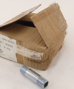 *Box of 25* 65020506 Rigid Galvanized Conduit Nipple 1/2" x 3"