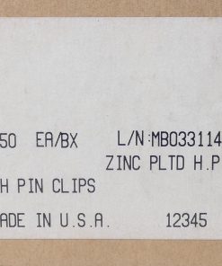 *Box of 50* 1BX-50 216 Hitch Pin Clips 1-15/16