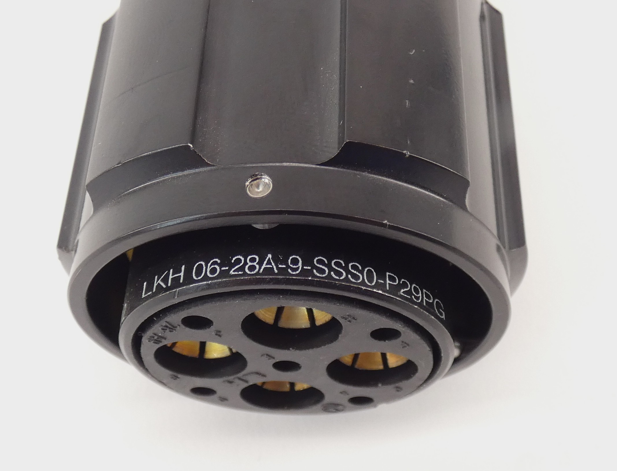LK Connectors LKH 06-28A-9-SSS0-P29PG 4-Pin Black Connector – GPM Surplus