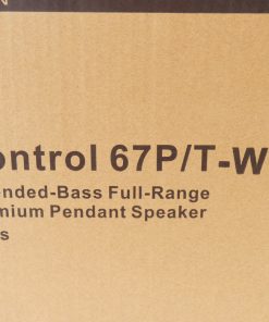 *Pair* JBL C67P/T-WH Full-Range Pendant Speaker 70/100V 60W