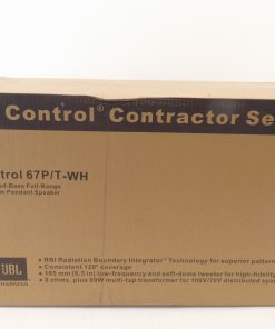 *Pair* JBL C67P/T-WH Full-Range Pendant Speaker 70/100V 60W