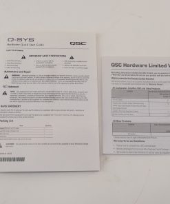 QSC PTZ-12X72 Conference Camera NO Power Cord 12VDC 12W