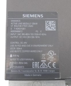 Siemens 6SL3130-7TE31-2AA3 Sinamics Active Line Module 120kW